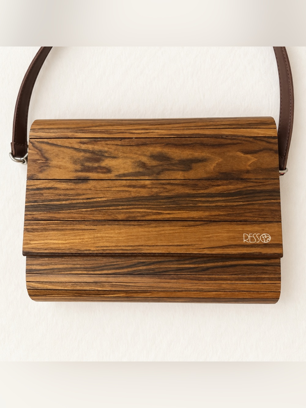 RESSO Wooden Crossbody Bag | Handmade in Portugal